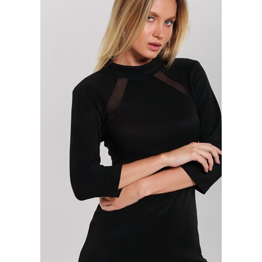 Czarna Sukienka Feminal Renee M okazyjna cena Renee odzież