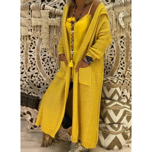 Sweter damski z dekoltem w serek