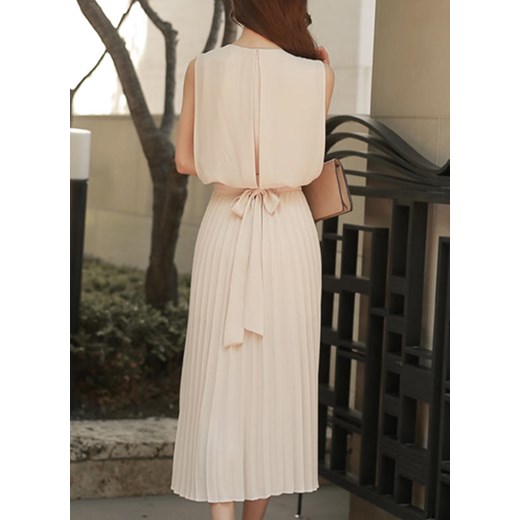100951-APRICOT (S) Sukienka XL okazyjna cena sandbella