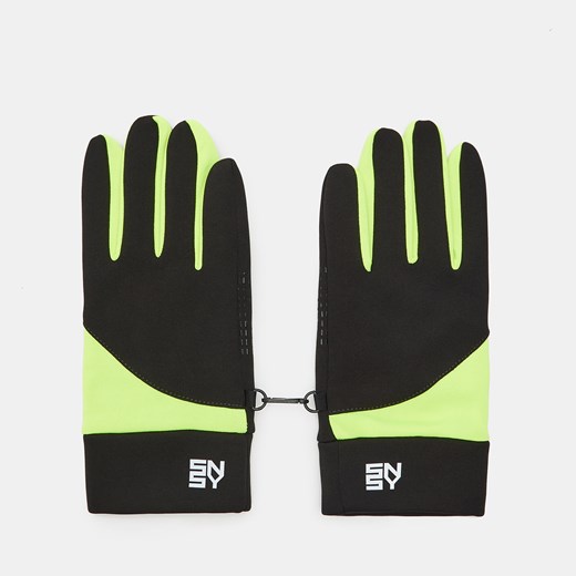 Sinsay - Rękawiczki sportowe - Czarny Sinsay L/XL Sinsay