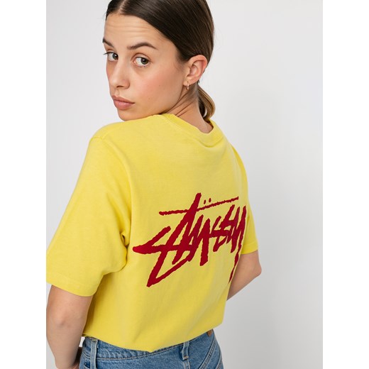 T-shirt Stussy Classic Stock Wmn (lemon) Stussy M SUPERSKLEP