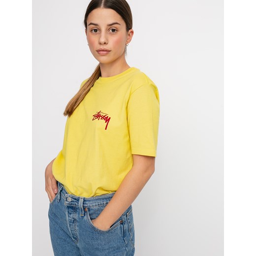 T-shirt Stussy Classic Stock Wmn (lemon) Stussy M SUPERSKLEP