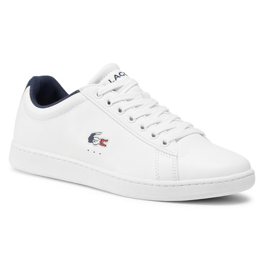 Sneakersy LACOSTE - Carnaby Evo Tri 1 Sma 7-39SMA0033407  Wht/Nvy/Red Lacoste 42.5 eobuwie.pl