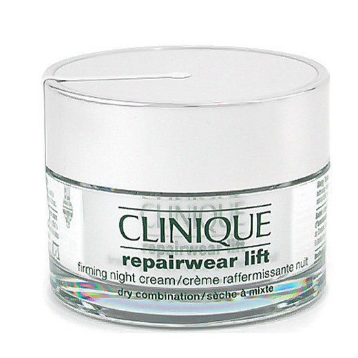 Clinique Repairwear Lift Firming Night Cream Combination 50ml W Krem do twarzy Dla skóry mieszanej perfumy-perfumeria-pl bialy elastyczne
