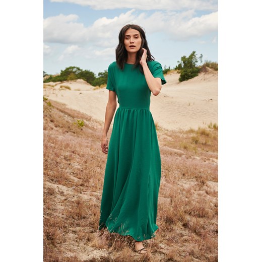 Sukienka maxi z dekoltem na plecach Ivy S/M Naoko S/M NAOKO okazyjna cena