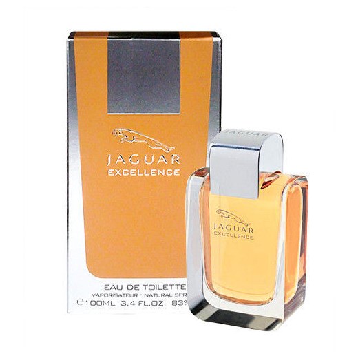 Jaguar Excellence 100ml M Woda toaletowa perfumy-perfumeria-pl pomaranczowy elegancki