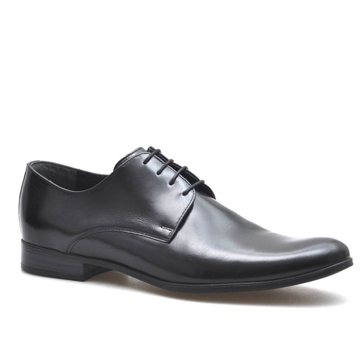 Pantofle Pan 952 Czarne licowe Pan promocyjna cena Arturo-obuwie