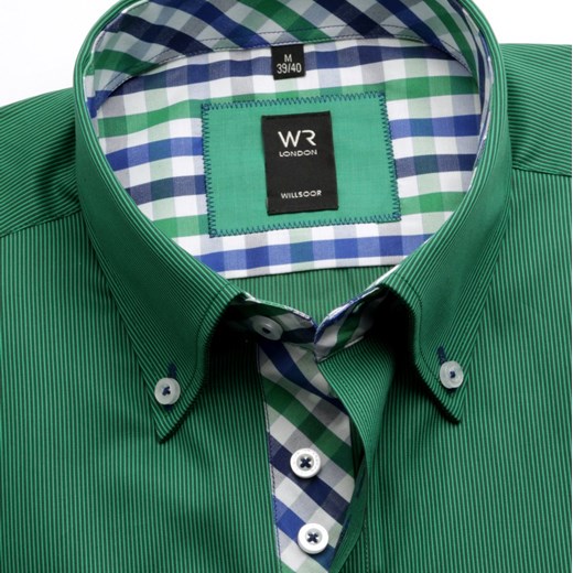 Koszula WR London (wzrost 176-182) willsoor-sklep-internetowy zielony delikatne