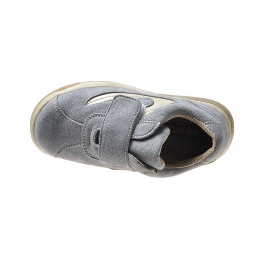 Dziecięce obuwie sportowe na rzepy SZARE /A6-3 6641 S191/ Pantofelek24 35 okazyjna cena pantofelek24.pl