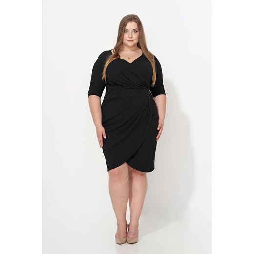 MONIQUE CLASSIC elegancka sukienka plus size By 20inlove 44 20inlove.pl