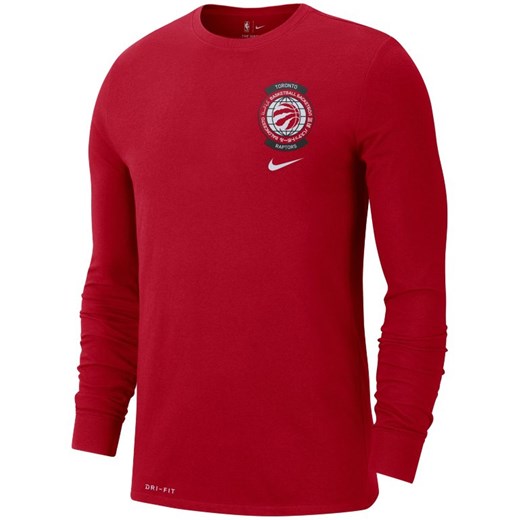 T-Shirt męski Nike Dri-FIT NBA Toronto Raptors Crest Logo - Czerwony Nike S Nike poland