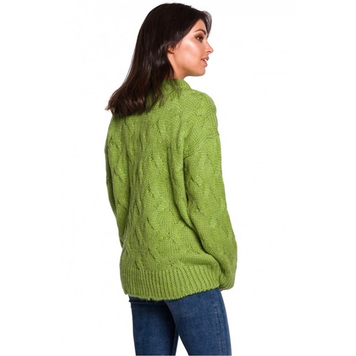 Sweter Damski Model BK038 Green Be Knit jewely.pl