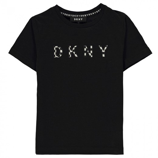 DKNY Embroidered Logo T Shirt 6 Yrs Factcool