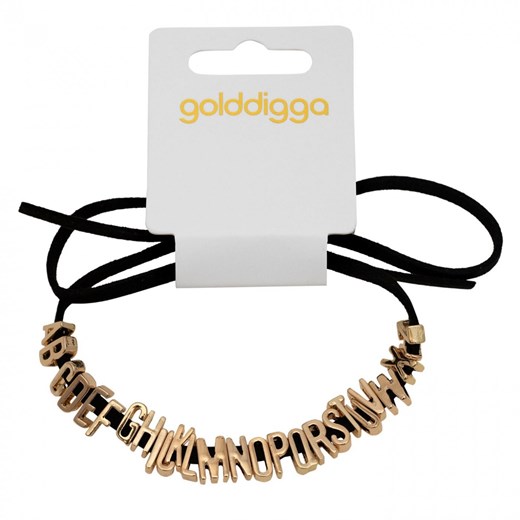 Golddigga Letter Bracelet Womens Golddigga One size Factcool