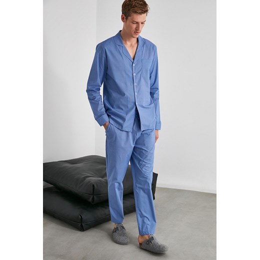 Trendyol Blue Woven Pajama Set Trendyol XL Factcool