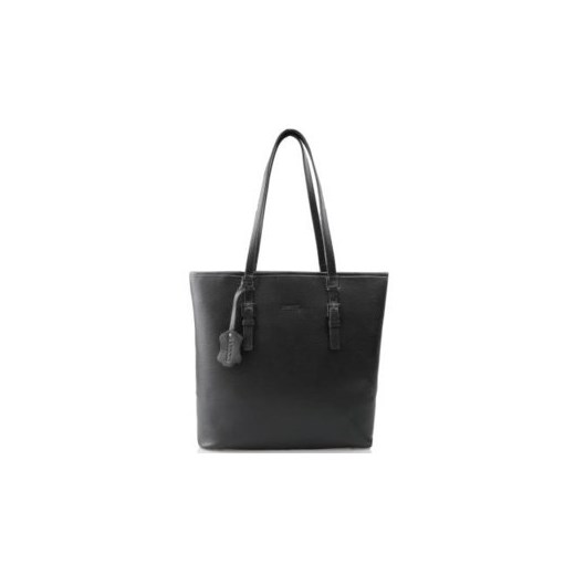 Shopper bag Lasocki czarna bez dodatków 
