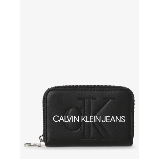 Calvin Klein Jeans - Portfel damski, czarny ONE SIZE vangraaf