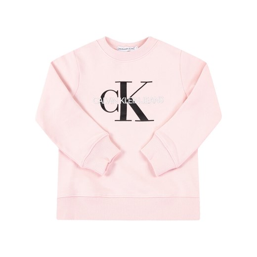 Calvin Klein Jeans Bluza Monogram Logo IU0IU00069 Różowy Regular Fit 6 wyprzedaż MODIVO