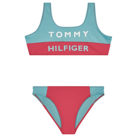 TOMMY HILFIGER Strój kąpielowy Bralette Set UG0UG00332 D Kolorowy Tommy Hilfiger 8_10 MODIVO okazyjna cena