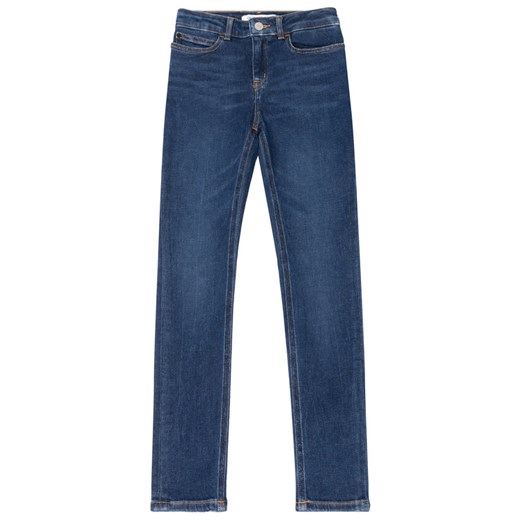 Calvin Klein Jeans Jeansy IG0IG00167 Granatowy Skinny Fit 8 okazyjna cena MODIVO