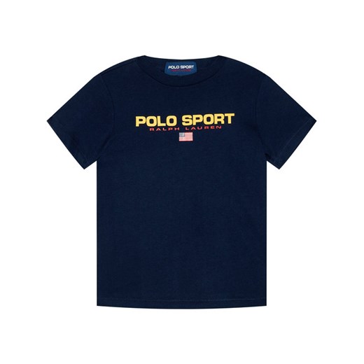 T-shirt chłopięce granatowy Polo Ralph Lauren 