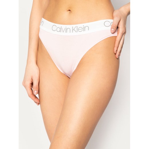 Calvin Klein Underwear Figi klasyczne 000QD3755E Różowy Calvin Klein Underwear S okazja MODIVO