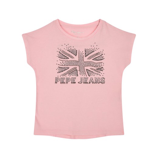 Pepe Jeans T-Shirt Maripaz PG502500 Różowy Regular Fit Pepe Jeans 6 wyprzedaż MODIVO