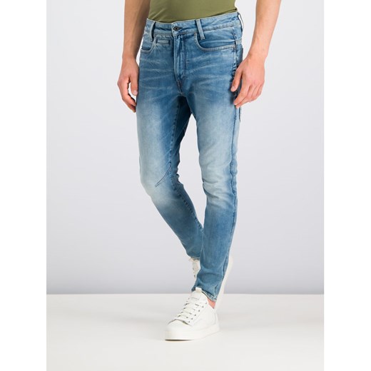 G-Star RAW Jeansy Slim Fit D-Staq D05385-9178-A588 Niebieski Slim Fit 36_34 okazja MODIVO