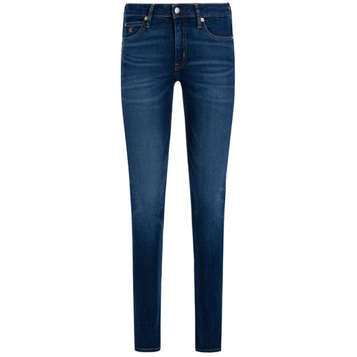 Calvin Klein Jeans Jeansy Slim Fit J20J213143 Granatowy Slim Fit 25_30 wyprzedaż MODIVO