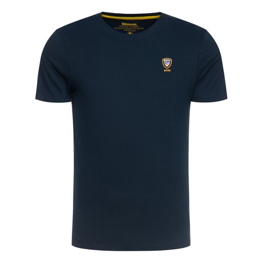 Blauer T-Shirt Iconic Nypd Academy 19WBLUH02232 005568 Granatowy Regular Fit XL okazja MODIVO