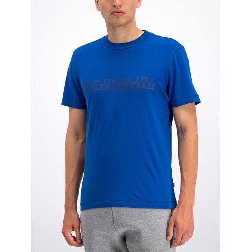 Napapijri T-Shirt Sevora N0YIJ9 Niebieski Regular Fit Napapijri XL promocja MODIVO