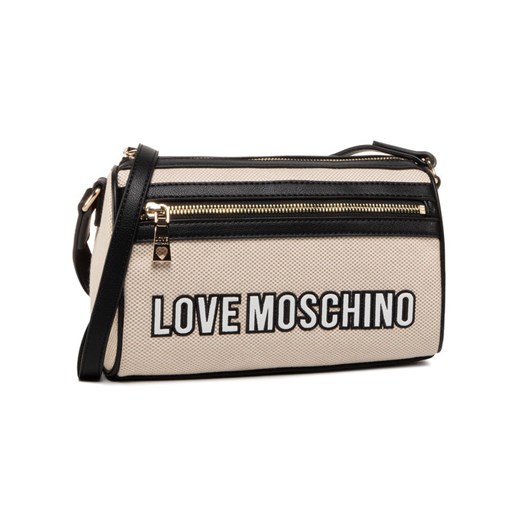 Beżowa listonoszka Love Moschino 