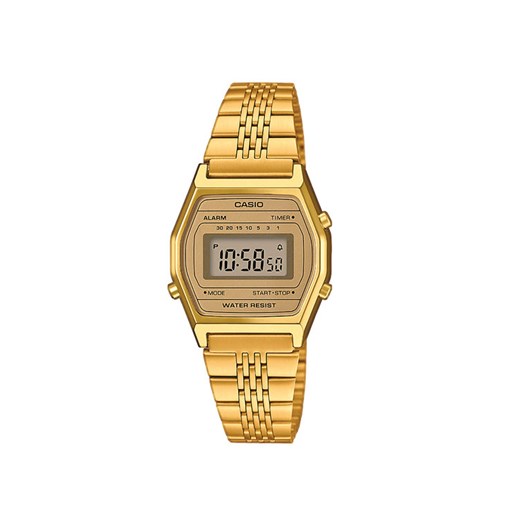 Zegarek złoty Casio cyfrowy 