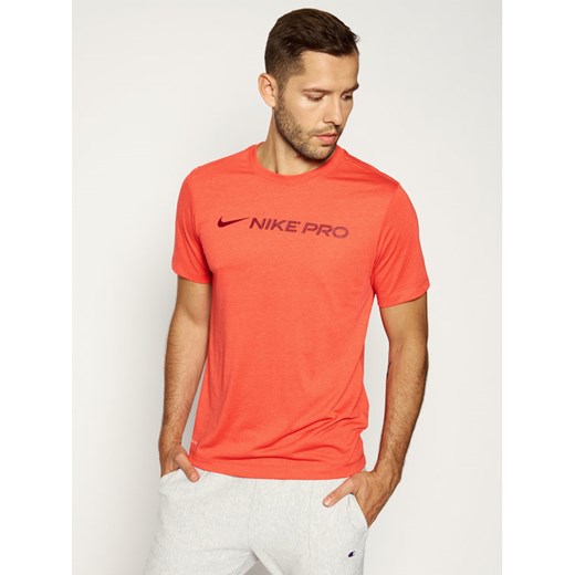 NIKE Koszulka techniczna Pro Dry Tee CD8985 Czerwony Regular Fit Nike XXL MODIVO