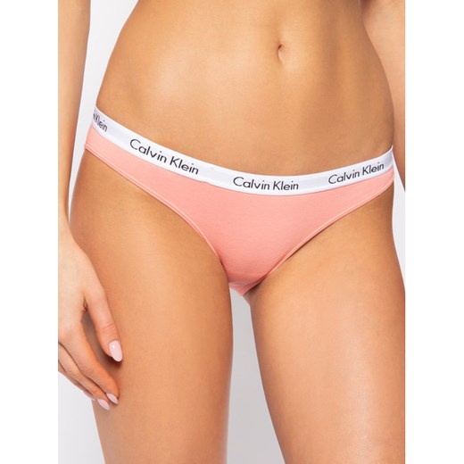 Calvin Klein Underwear Figi klasyczne Carousel 0000D1618E Różowy Calvin Klein Underwear XS okazja MODIVO