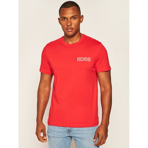 T-shirt męski czerwony Michael Kors 