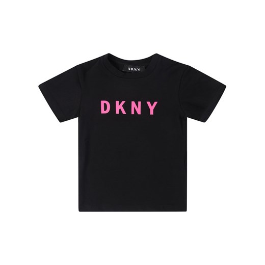 DKNY T-Shirt D35Q47 M Czarny Regular Fit 5A okazja MODIVO