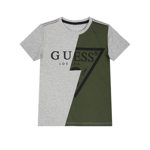 Guess T-Shirt L93I12 K82E0 Szary Regular Fit Guess 8 promocyjna cena MODIVO