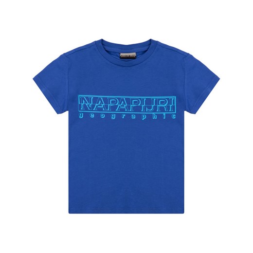 Napapijri T-Shirt K Soli Ss Sum NP0A4EG5B Niebieski Regular Fit Napapijri 12 promocja MODIVO