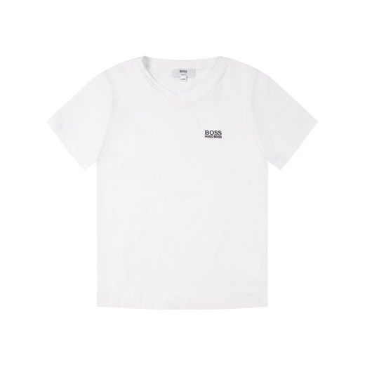 Boss T-Shirt J25Z04 D Biały Slim Fit 16A promocja MODIVO