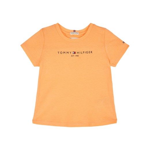 TOMMY HILFIGER T-Shirt Essential KG0KG05023 D Pomarańczowy Regular Fit Tommy Hilfiger 8 wyprzedaż MODIVO