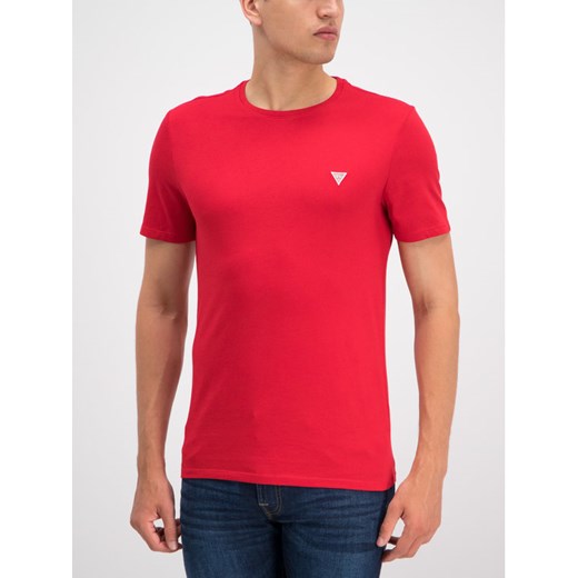 Guess T-Shirt M93I60 I3Z00 Czerwony Slim Fit Guess XL wyprzedaż MODIVO