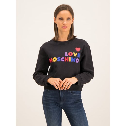 LOVE MOSCHINO Bluza W630628M 4068 Regular Fit Love Moschino 40 MODIVO okazyjna cena