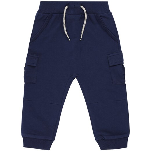 Mayoral Spodnie dresowe 1543 Granatowy Regular Fit Mayoral 1_2M promocyjna cena MODIVO
