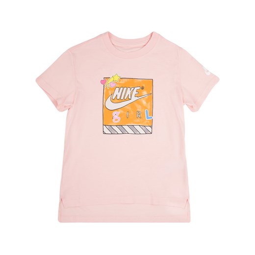 NIKE T-Shirt Filles CN2322 Różowy Standard Fit Nike XS okazja MODIVO