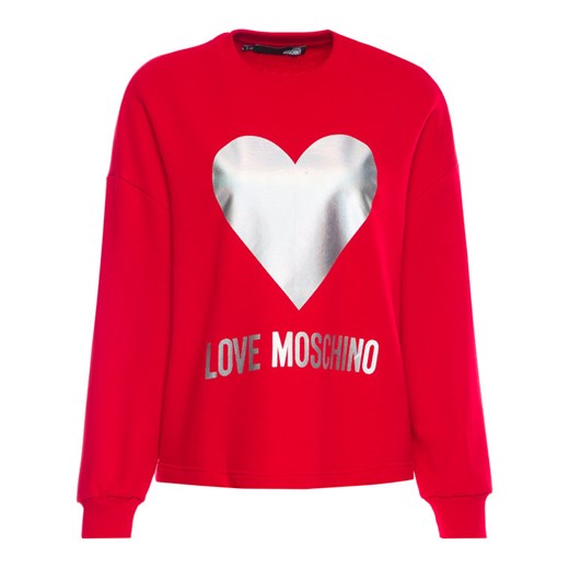 LOVE MOSCHINO Bluza W635504M 4068 Loose Fit Love Moschino 42 promocyjna cena MODIVO