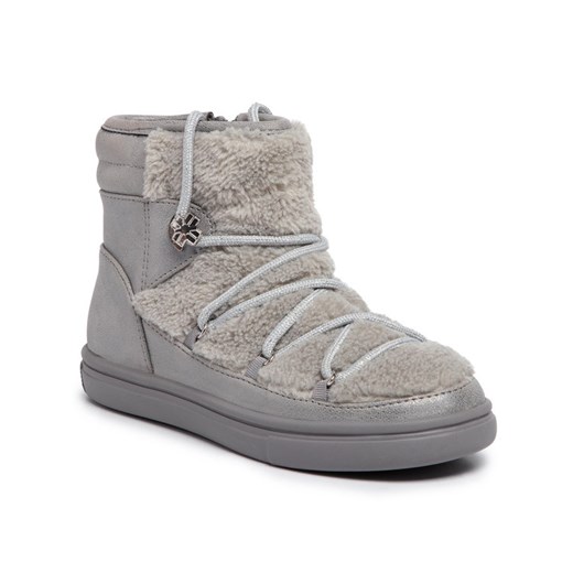 Buty zimowe dziecięce szare Mayoral sznurowane śniegowce 