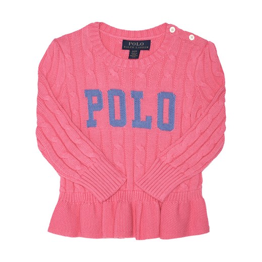 Polo Ralph Lauren Sweter Cable 312787210 Różowy Regular Fit Polo Ralph Lauren 6 okazja MODIVO