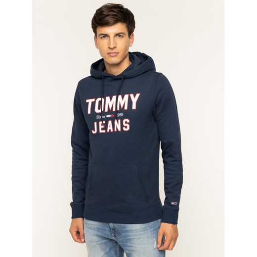 Tommy Jeans Bluza Essential 1985 DM0DM07025 Granatowy Loose Fit Tommy Jeans L MODIVO okazyjna cena