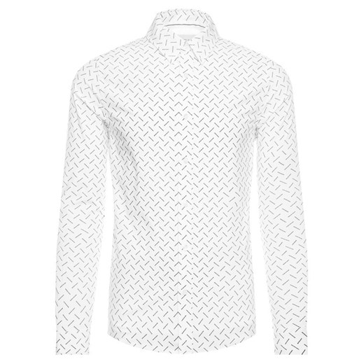 Calvin Klein Jeans Koszula J30J314218 Biały Slim Fit M promocyjna cena MODIVO